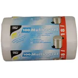 Papstar 12089 Mlleimerbeutel HDPE, 18 l weiß