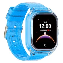 SaveFamily Enjoy 4G LTE 40 mm Kunststoffgehäuse Blau Sportarmband Blau S