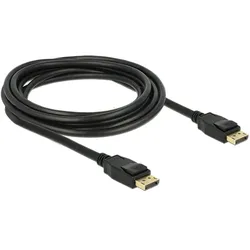 Delock Kabel Displayport 1.2 Stecker > Displayport Stecker [3m 4K]