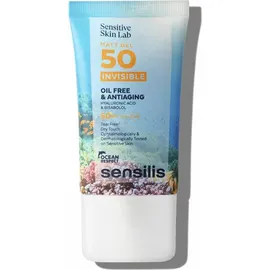Sensilis Sonnenschutz Matt Gel Invisible Gel LSF 50+ 40 ml
