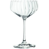 Spiegelau 4-teiliges Cocktailschalen-Set, Champagnerschale/Coupette Glas, Kristallglas, 310 ml, LifeStyle, 4450178