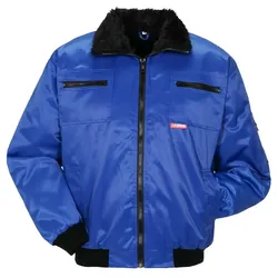 Winter-Pilotenjacke "GLETSCHER" Outdoor - S - kornblau