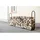 ShelterLogic Kaminholzregal 244 x 25 x 98,9 cm 550 kg schwarz