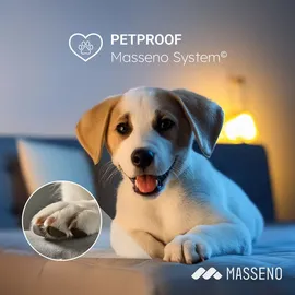 masseno Ecksofa LIRENO mit Schlaffunktion L-Form, Sofa mit Bettkasten, Wohnzimmersofa, Couch, Soffa, Bettsofa, Couchgarnitur- Gelb, KRONOS 01 - Gelb