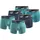 Puma Boxershorts blau/grün M 6er Pack