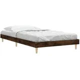 vidaXL Bettgestell 100 x 200 cm Brown