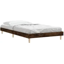 vidaXL Bettgestell 100 x 200 cm Brown