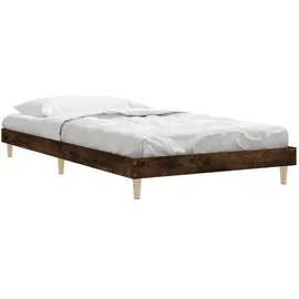 vidaXL Bettgestell 100 x 200 cm Brown