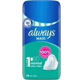 Always Maxi Normal mit Flügeln für Tag, 16 St.