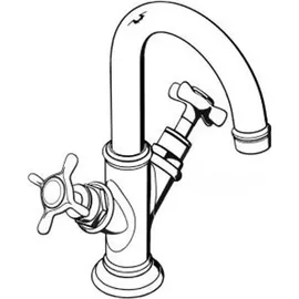 Hansgrohe Montreux Zweigriff Waschtischarmatur Edelstahl Optic
