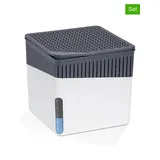 Wenko 2er-Set: Luftentfeuchter-Nachfüllpack "Cube" in Weiß