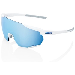 100% Fahrradbrille »100% Racetrap 3.0 Hiper Lens Fahrradbrille« weiß