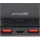 XCell Powerbank X20000PD mit 20.000mAh Kapazität, USB-C PD3.0, Quick-Charge, LED-Display, 2x USB-Ausgang 1x USB-C-Ausgang