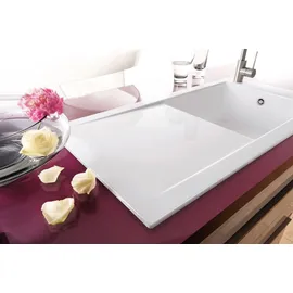 Villeroy & Boch Timeline 60 Crema + Handbetätigung + Lochbohrungen