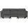 OTTO home 3-Sitzer OTTO HOME "LUND Cord, B. 222cm, manuelle/elektrische Relaxfunktion in 2 Sitzen", grau (anthrazit), B:222cm H:97cm T:100cm, 100% Polyester, Sofas, USB-C bei elektrischer Ausführung, Kopfteilverstellung
