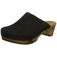 Woody Damen Katharina Clogs, Schwarz (Nero), 37 - 37 EU