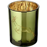 Edzard Windlicht Sammy Glas grün