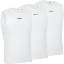 GripGrab Ultralight Cool Mesh Baselayer Herren Grau/Weiß M