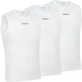 GripGrab Ultralight Cool Mesh Baselayer Herren Grau/Weiß M