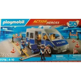 Playmobil Action Polizei Bus 71716 - Bunt