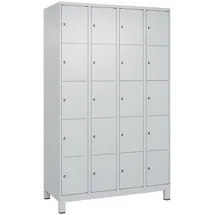 C+P Classic PLUS Schließfachschrank 1950x1200x500 lichtgrau