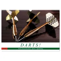 Calvendo Darts. Konzentration - Sport - Spannung (Wandkalender 2026