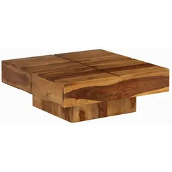 Couchtisch Massivholz 17 | vidaXL : Farbe - Braun