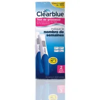 Clearblue Schwangerschaftstest Digitale Teststreifen, 2-tlg.