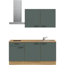 Nobilia Küchenzeile Easytouch I 180 cm grün