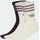 adidas 3-Streifen Glitzer Crew Socken 3er Pack Off White/Aurora Coffee 46-48