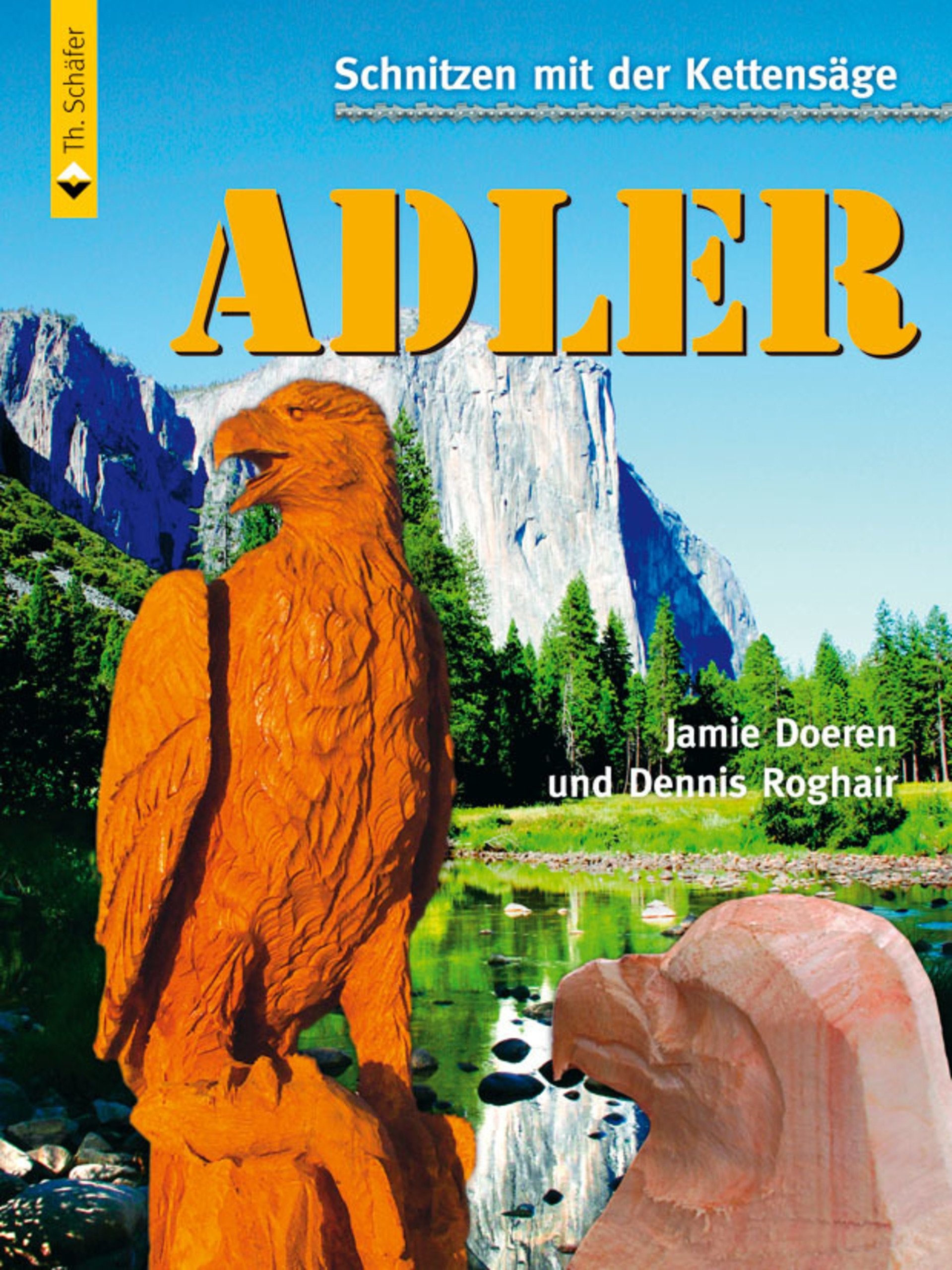 Schnitzen mit der Kettensäge – Adler