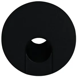 Brumberg LED-Wandeinbauleuchte rund schwarz