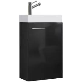 VCM Badmöbel-Set »Slito«, 2-teilig - Schwarz,