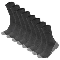 CAMANO Socken Unisex 8er Pack grau 43-46
