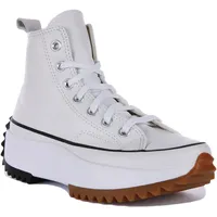 Converse Run Star Hike Unisex Trainer Weiß UK 5 -