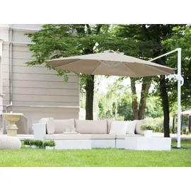 Beliani Savona 300 x 300 cm Sandbeige