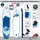 F2 SUP Board Stand Up Paddle Board Drive 372 x 12,2 cm Weiß