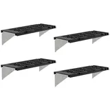 CANOPIA Palram - Gewächshaus Regal Signature 6er Set Anthrazit 27x65x17 cm