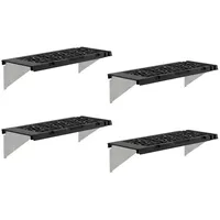 CANOPIA Palram - Gewächshaus Regal Signature 6er Set Anthrazit 27x65x17 cm