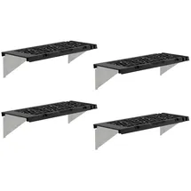 CANOPIA Palram - Gewächshaus Regal Signature 6er Set Anthrazit 27x65x17 cm