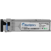 BlueOptics Networks 1G-SFP-BXU Kompatibler Extreme BO15C3149620D SFP Transceiver, LC-Simplex, 1000BASE-BX-U, Transceiver, Silber