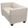 Mendler 2er Sofa Couch Loungesofa Lille ~ Kunstleder, creme
