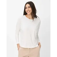 Brax Damen, Shirt Style CHARLENE offwhite, cremeweiß, Gr. 44,