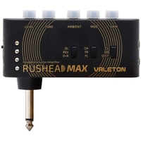 VALETON Rushead Max Mini Verstärker USB Aufladbar Portabel Hosentasche Gitarre Kopfhörerverstärker Schlafzimmer Multieffekte RH-100