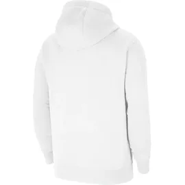 Nike Park Fleece Hoodie Sweatshirt Mens White/White/Wolf Grey 3XL
