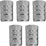 DUNLOP AV Ventilkappen Aluminium Silber 5 Pieces