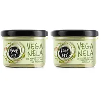Feel FIT VEGANELA 45% Pistazie, natürliche und vegane Pistaziencreme ohne Zuckerzusatz und ohne Palmöl, 200 g (Packung mit 2)