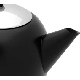 Bredemeijer Teekanne Santhee 1,4l Edelst. matt schwarz 121003 - Schwarz