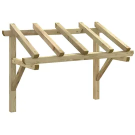vidaXL Türvordach 150 x 100 x 100 cm grün