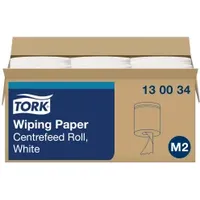 TORK Putztuchrollen Premium M2 1-lagig weiß, 471 Blätter, 6 Rollen